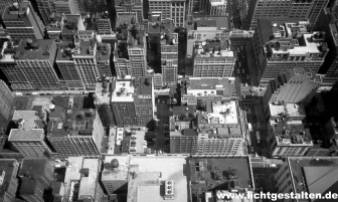 New York Manhattan Skyline from Empire State Building 1994
